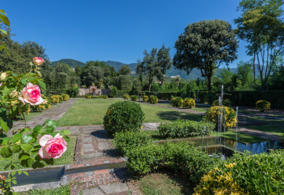 Panoramica del Giardino Spagnolo