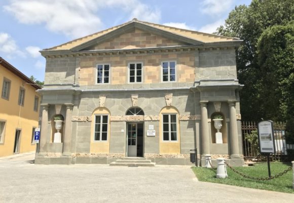 Palazzina gemella reception villa reale a restauro ultimato