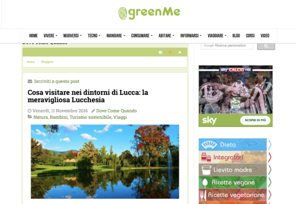 GreenMe - cosa visitare nei dintorni di Lucca