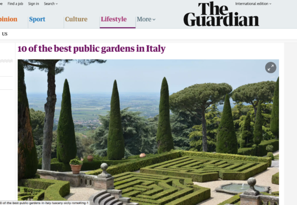 The Guardian: 10 of the best public gardens in Italy