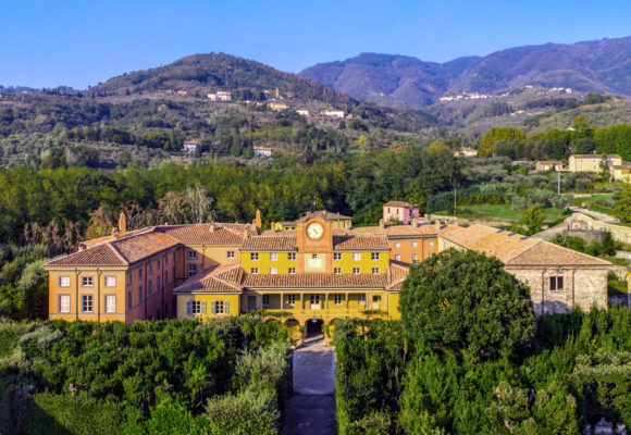 Foto aerea della Palazzina dell'Orologio - di Vincenzo Tambasco