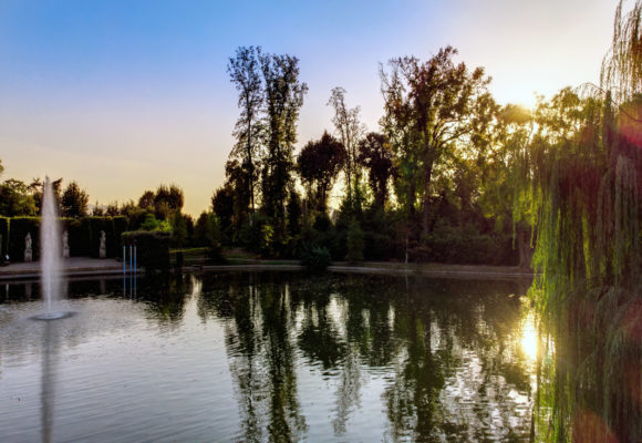 Il lago al tramonto - Villa Reale di Marlia 112 Foto di Vincenzo Tambasco