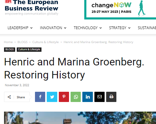 Henric and Marina Groenberg. Restoring History